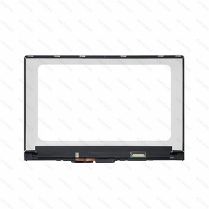 for lenovo yoga 710 15ibk 80v50018us 80v50010us 15 6 uhd 4k fhd lcd display matrix touch screen digitizer assembly with frame free global shipping