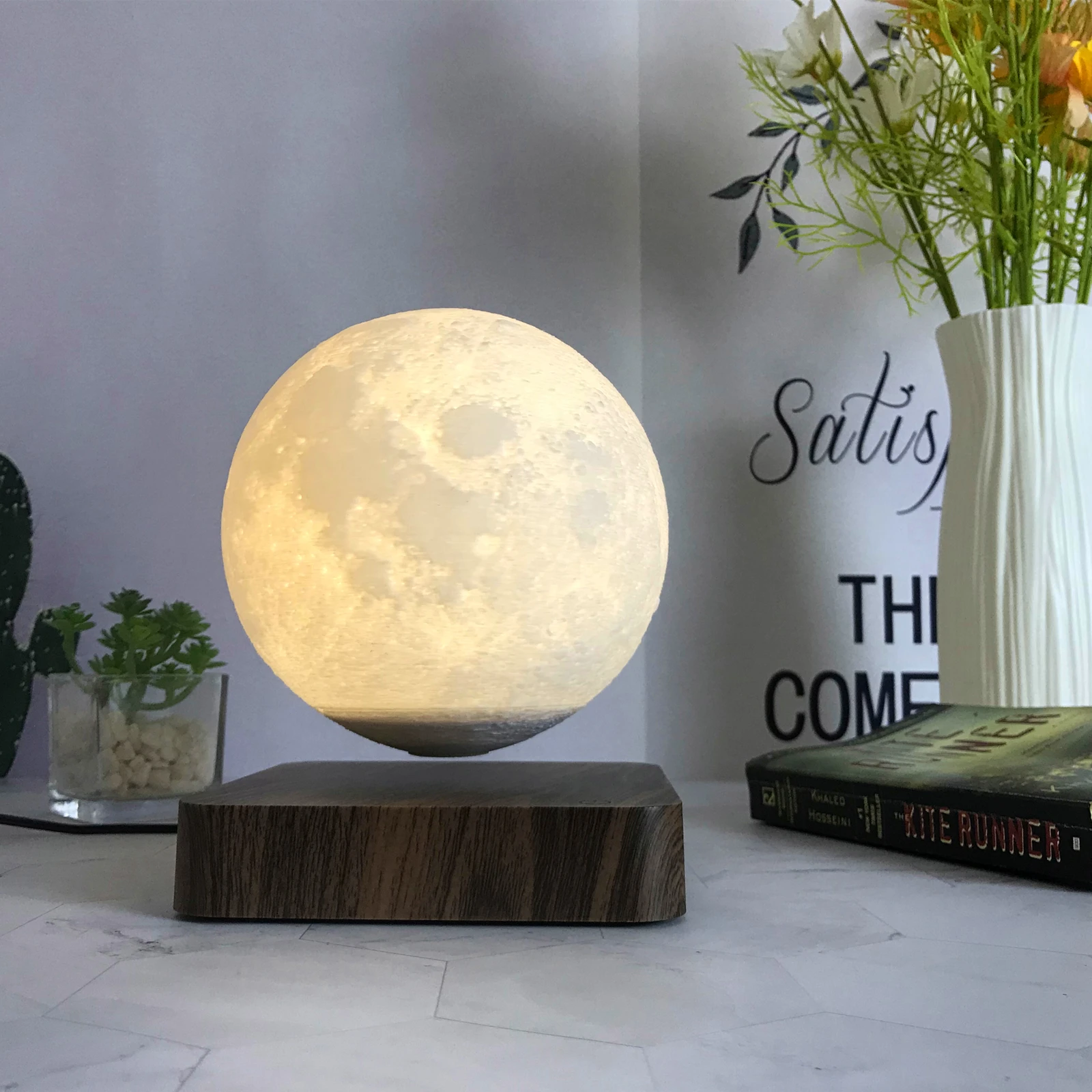 Светильник в виде Луны Уникальный рождественский подарок оригинальная