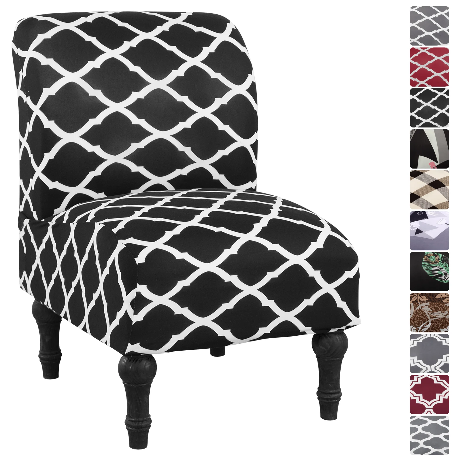 

Sofa Chair Cover Elastic Protector Stretch Slipcovers Big Set Jacquard Printed Anti-Dust Waterproof Cheap Home Chaise Longue