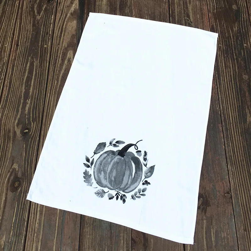 

Halloween Tea Towels for Kitchen Cotton Napkin Dish Towel Dog Witch Kitchen Wiping Cleaning Cloth Soft Face Hand Towel 70x45cm