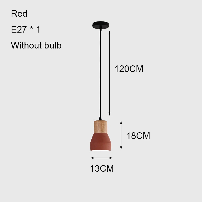 

Wood Pendant Lights Pendant Lamp Modern Light Fixture Cafe Hanging Lights Kitchen Dining Room Lights rope home decor 90-260V