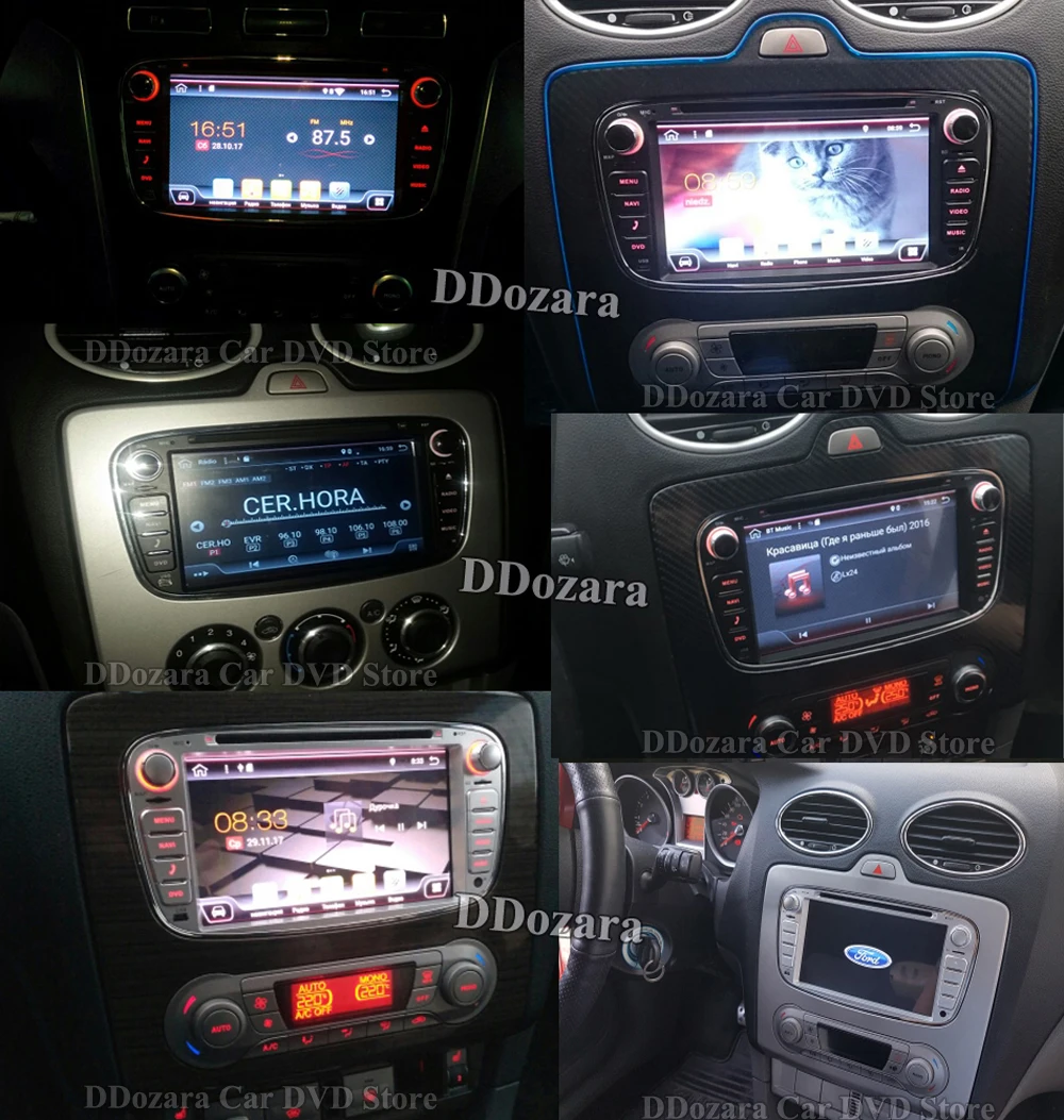 Для ford s max 2 din радио для фокуса Кассетный плеер android 9,0 радио тюнер управление рулем gps-навигация, dvd-плеер 4G