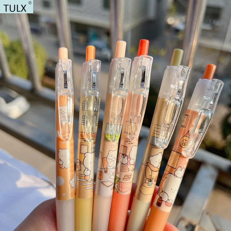 TULX-bolígrafos kawaii de arte, suministros escolares bonitos, papelería kawaii, bonitos, papelería coreana, cosas bonitas