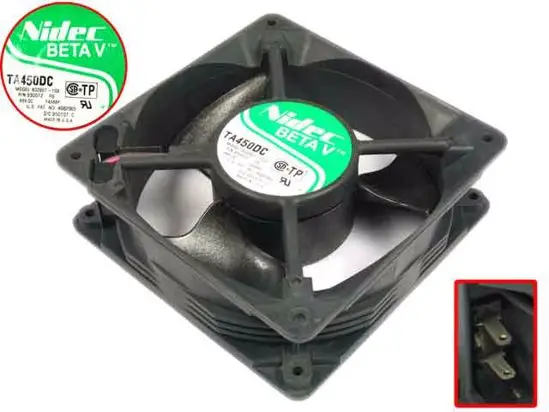 Охлаждающий вентилятор для сервера Nidec B32861-10A TA450 DC 48V 0.14A 120x120x38 мм