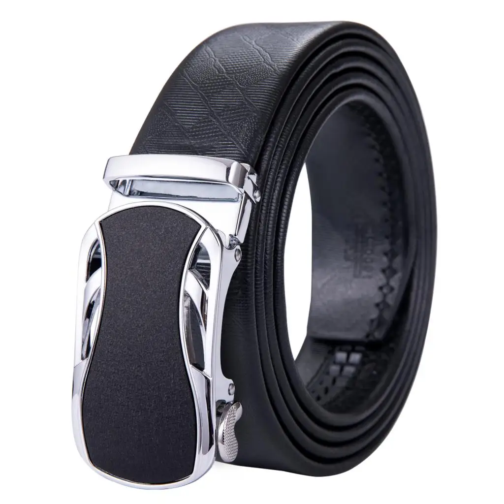 PK-0003-DA Barry. Wang PK-0070 модные дизайнерские автоматические пряжки из натуральной кожи роскошный мужской ремень для мужчин бизнес высокое качество - Цвет: PK-0003-DA