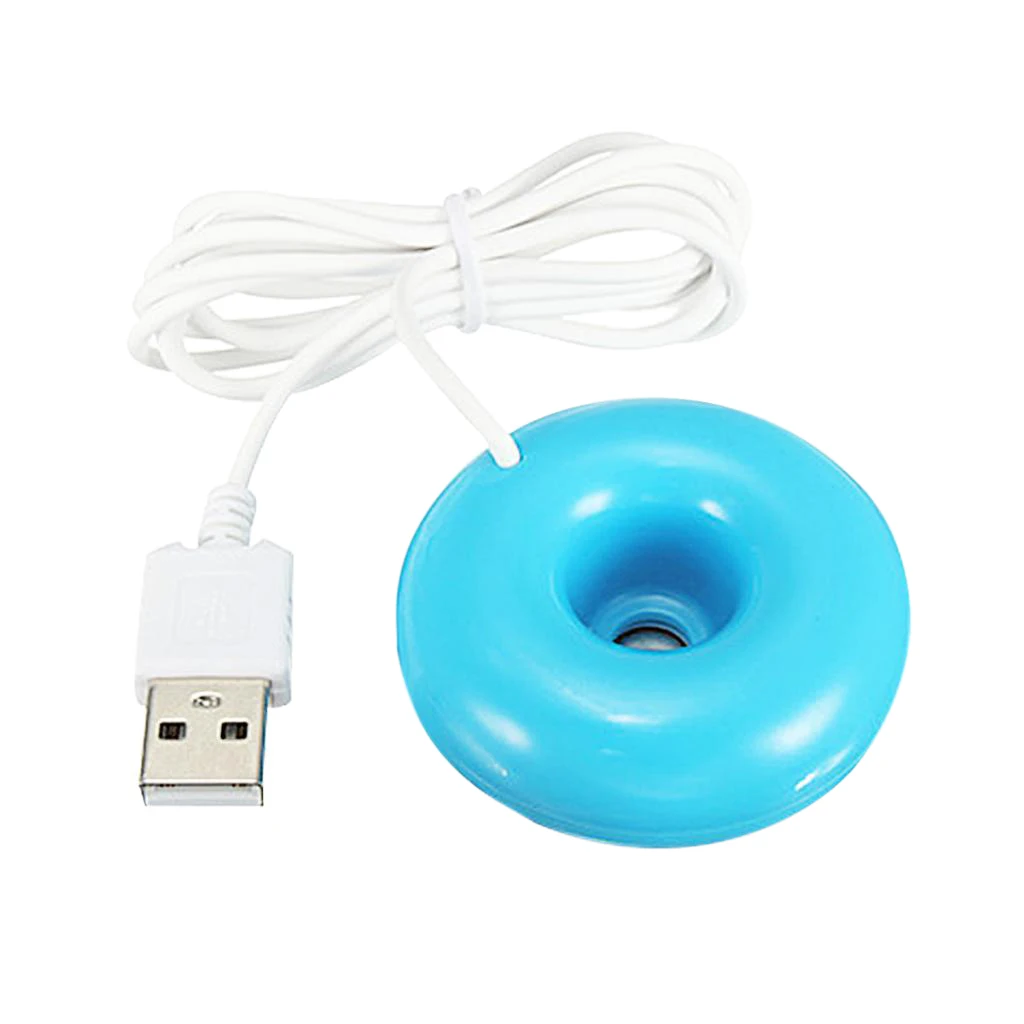 

Home Mini Atomizer USB Donuts Humidifier Air Fresher Floats Ultrasonic Mist