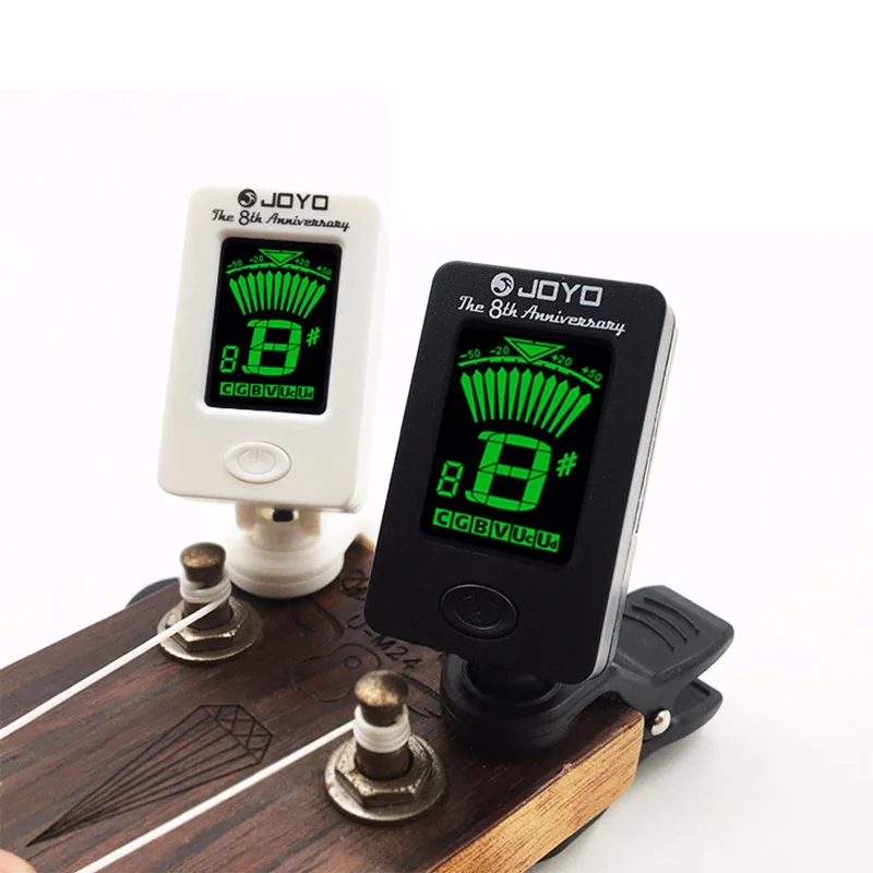 elektrische gitarre tuner pedal clip chromatische digital drehbare lcd screen tuner für gitarre bass violine gitarre zubehör free global shi