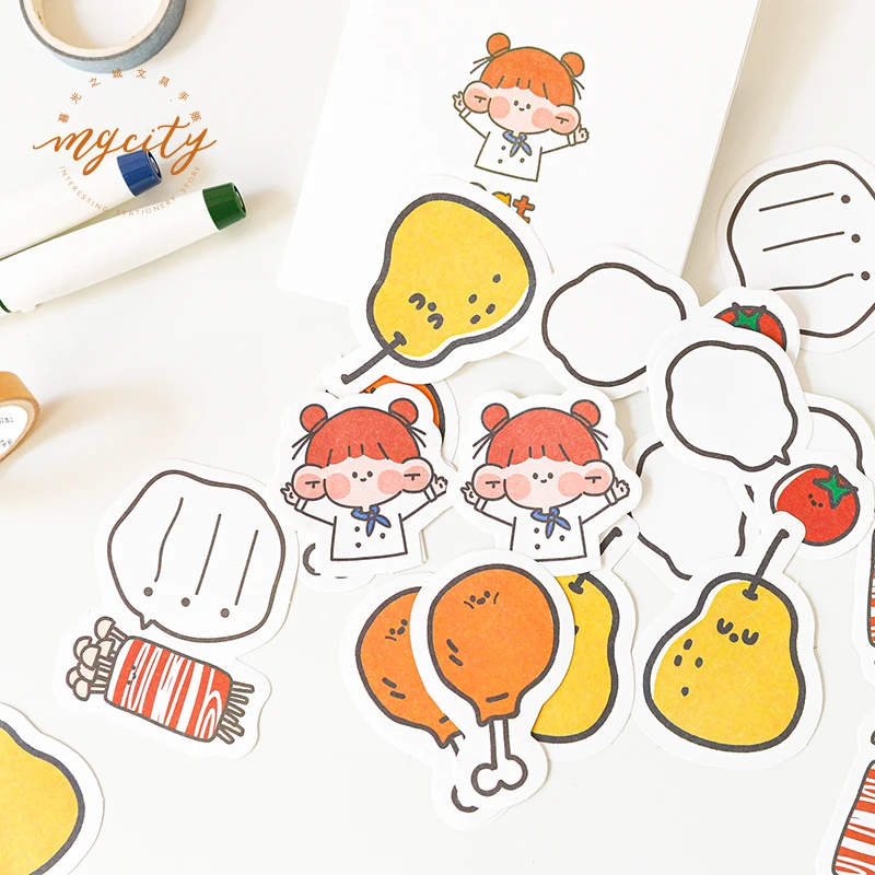 

6PCS/LOT song of Lilliputian country message fresh memo pad