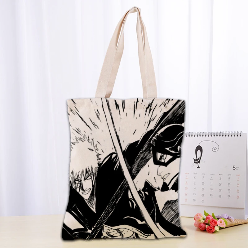 Сумка-тоут с отбеливателем на заказ многоразовая холщовая дамская сумочка плечо