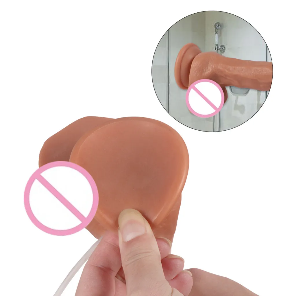 7 дюймов высокая точность моделирование спрей семяизвержения женская