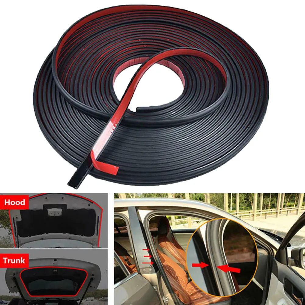 5M L Тип утепленные двери автомобиля капот багажник край звукоизоляции резиновый
