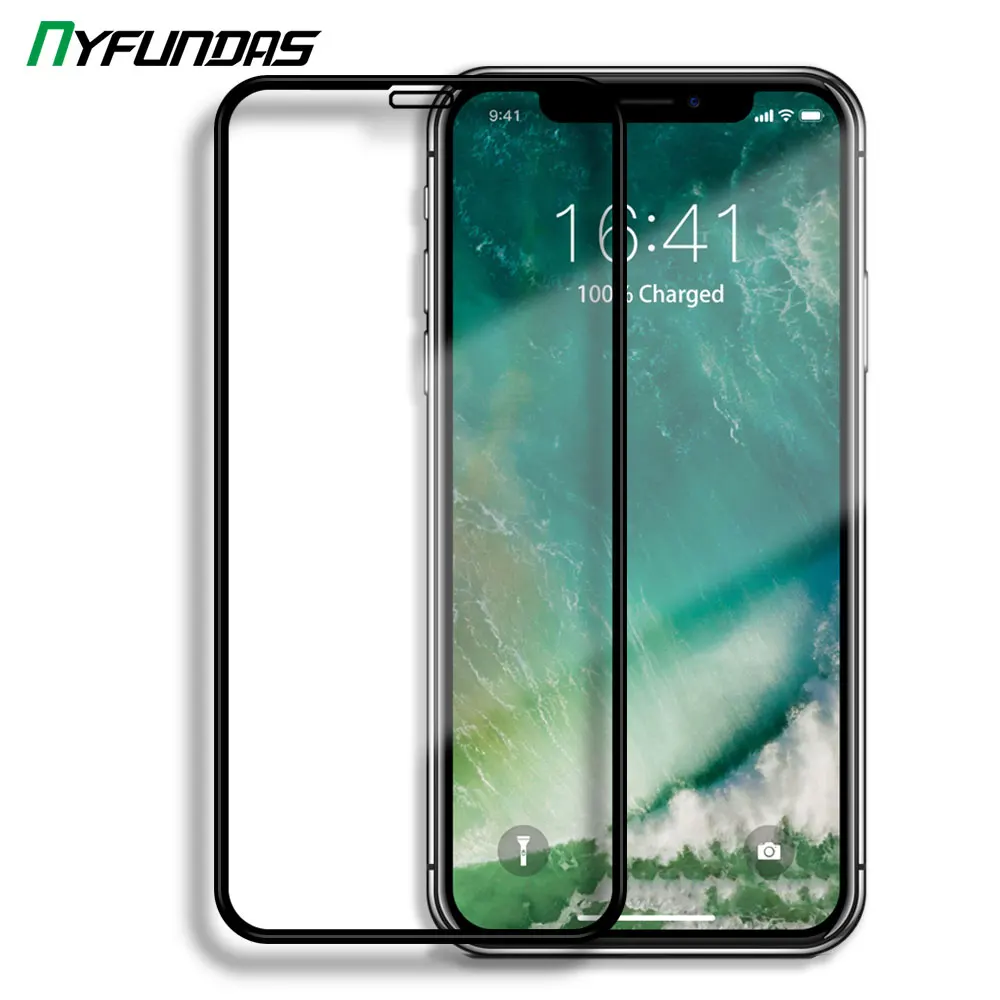 3D Защитная пленка для экрана из закаленного стекла iPhone XR X XS макс 7 Plus 8 6 6S плюс