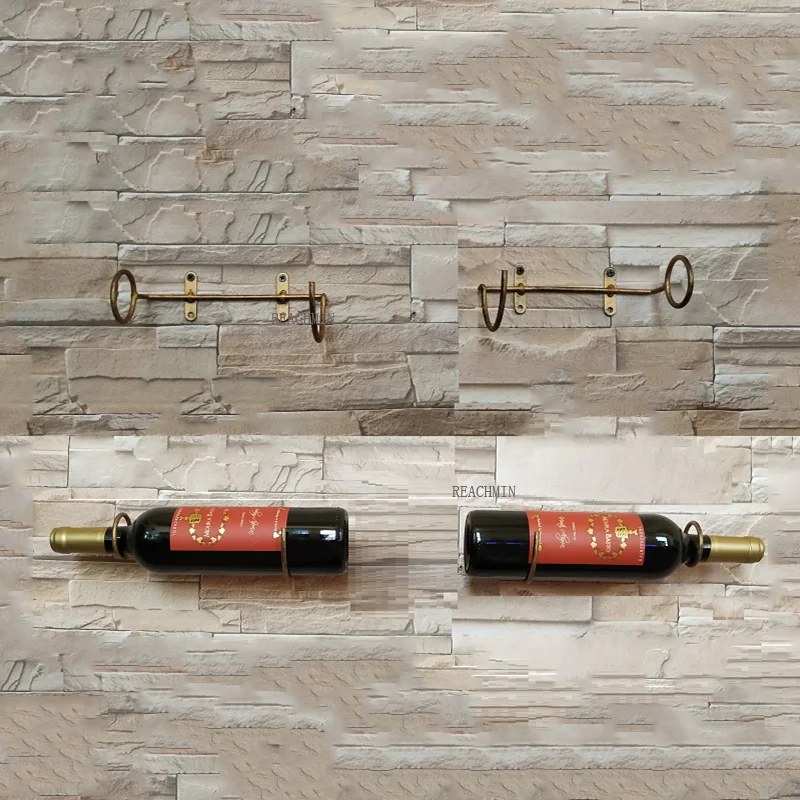 5 шт. настенный держатель для винных бутылок | Обустройство дома