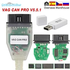 Новый VAG CAN PRO V5.5.1 с FTDI FT245RL VCP OBD2 Диагностический интерфейс USB кабель Поддержка Can Bus UDS K линия работает для AUDIVW