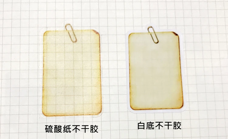 10 шт./пакет винтажная этикетка Vellum бумажная наклейка для творчества скрапбукинг