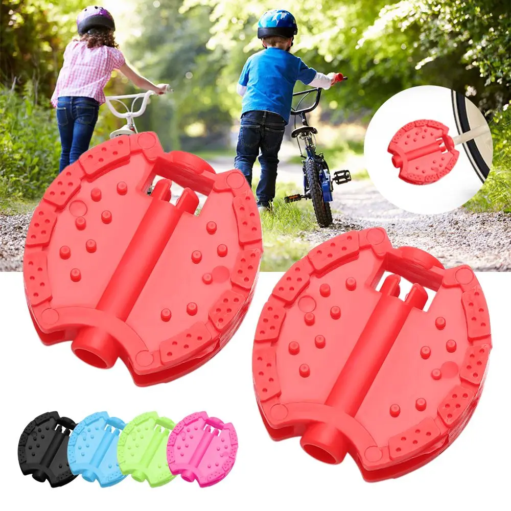 

1Pair Plastic Non Slip Bicycle Pedal Mtb Pedals Replacement Bike Accessories Cycling Tools For Children Bike Baby Tricycle