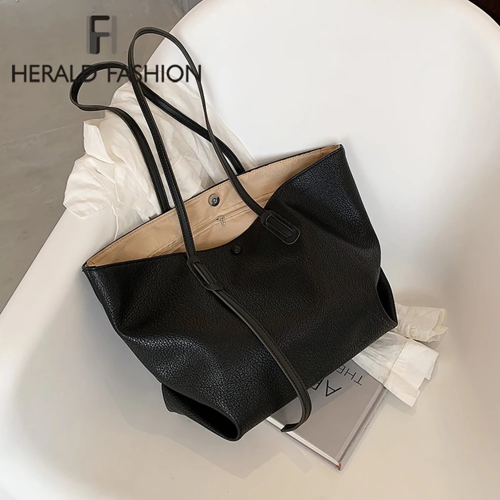 

Fashion Leather Handbags for Women 2020 Luxury Handbags Women Bags Designer Large Capacity Tote Bag Shoulder Bags for Women Sac