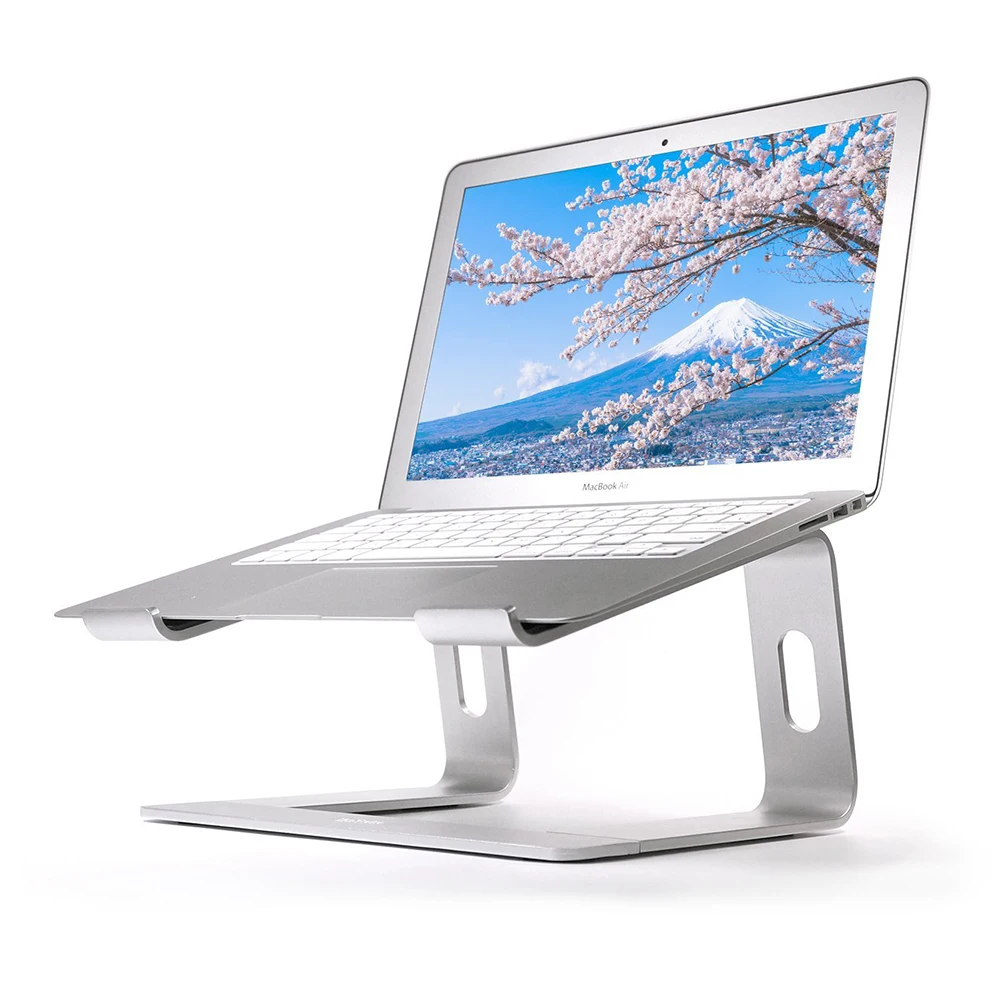 Подставка для ноутбука MacBook Алюминиевый Настольный стенд регулируемая подставка