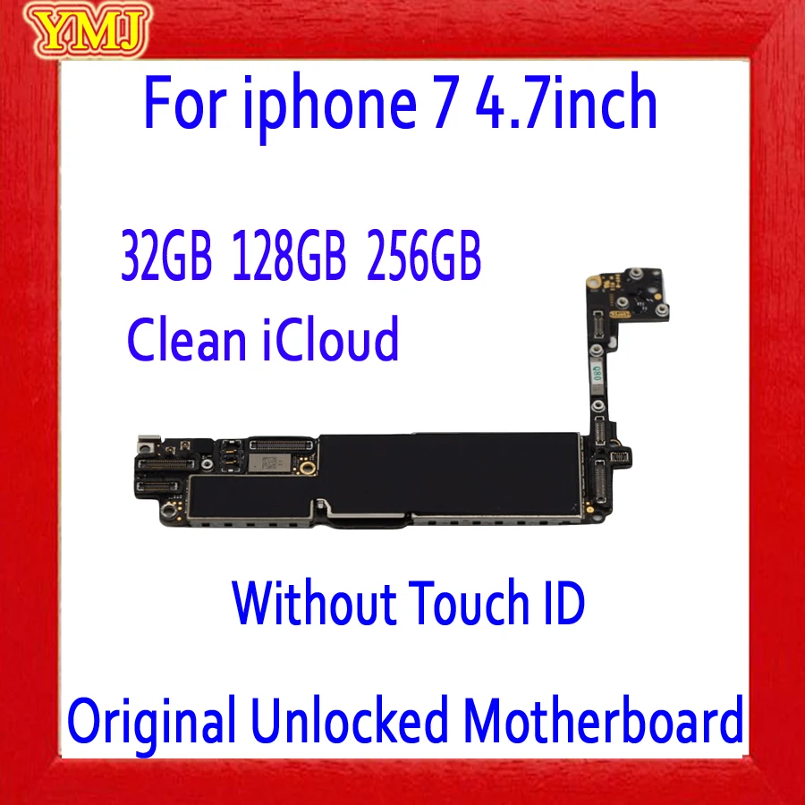 Для iphone 7 4 дюйма материнская плата без сенсорного ID оригинальная