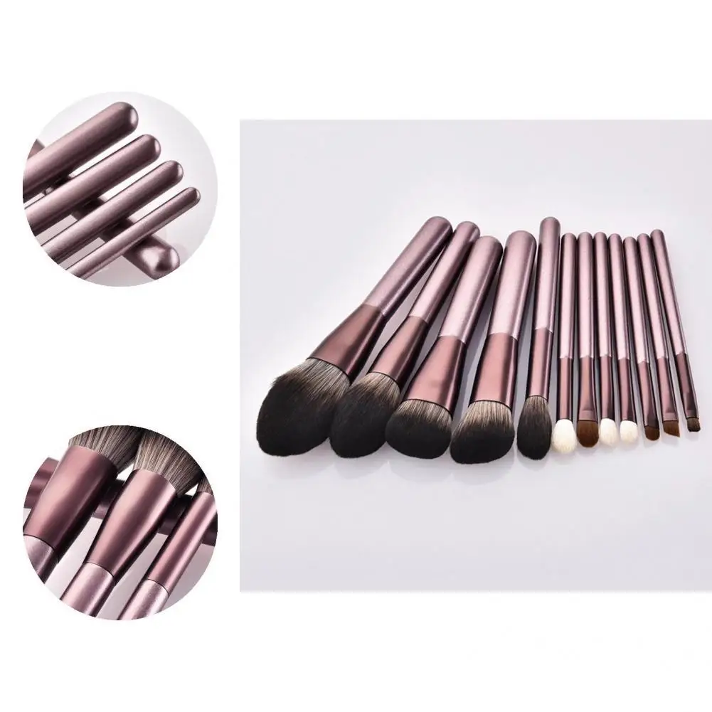 

12 шт., легкие косметические кисти с мягкой щетиной