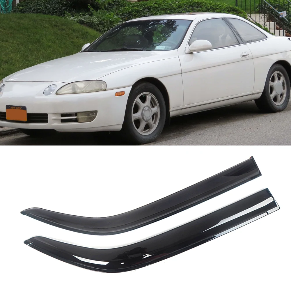 

Козырек автомобильный тонированный черный для Lexus SC300, SC400, Z30, 1992-2000