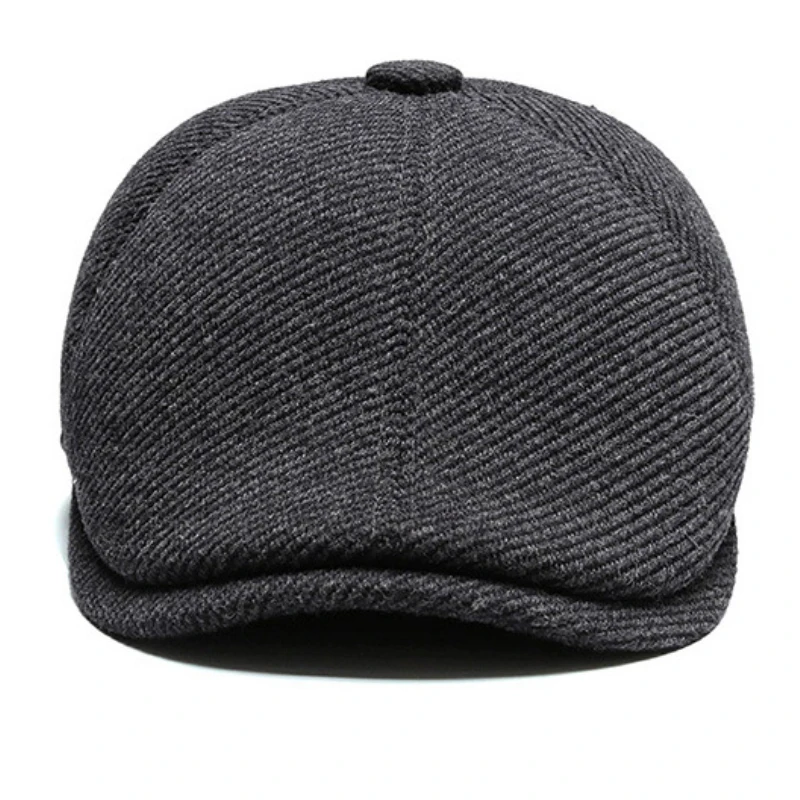2020 осенне-зимняя мужская шапка береты шерстяная ткань в британском западном