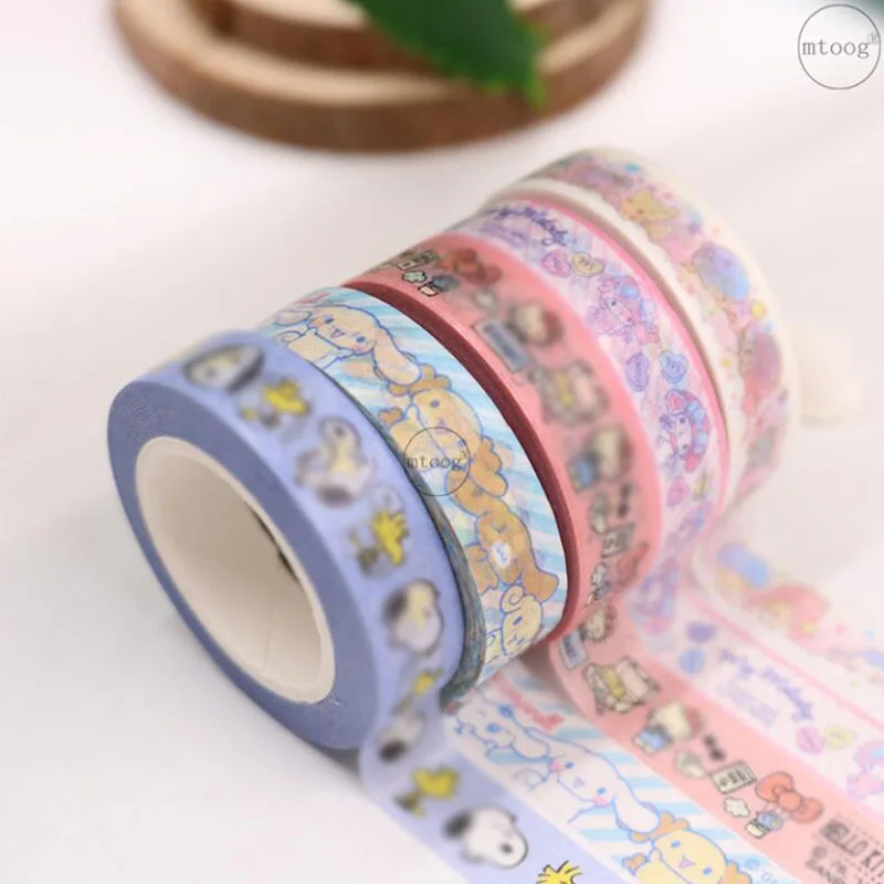 

30 pcs/lot 10mm*10M Cute Cat Dog Washi Tape Decoration Sticker Scrapbooking Diary Masking Tape stationery school supplies
