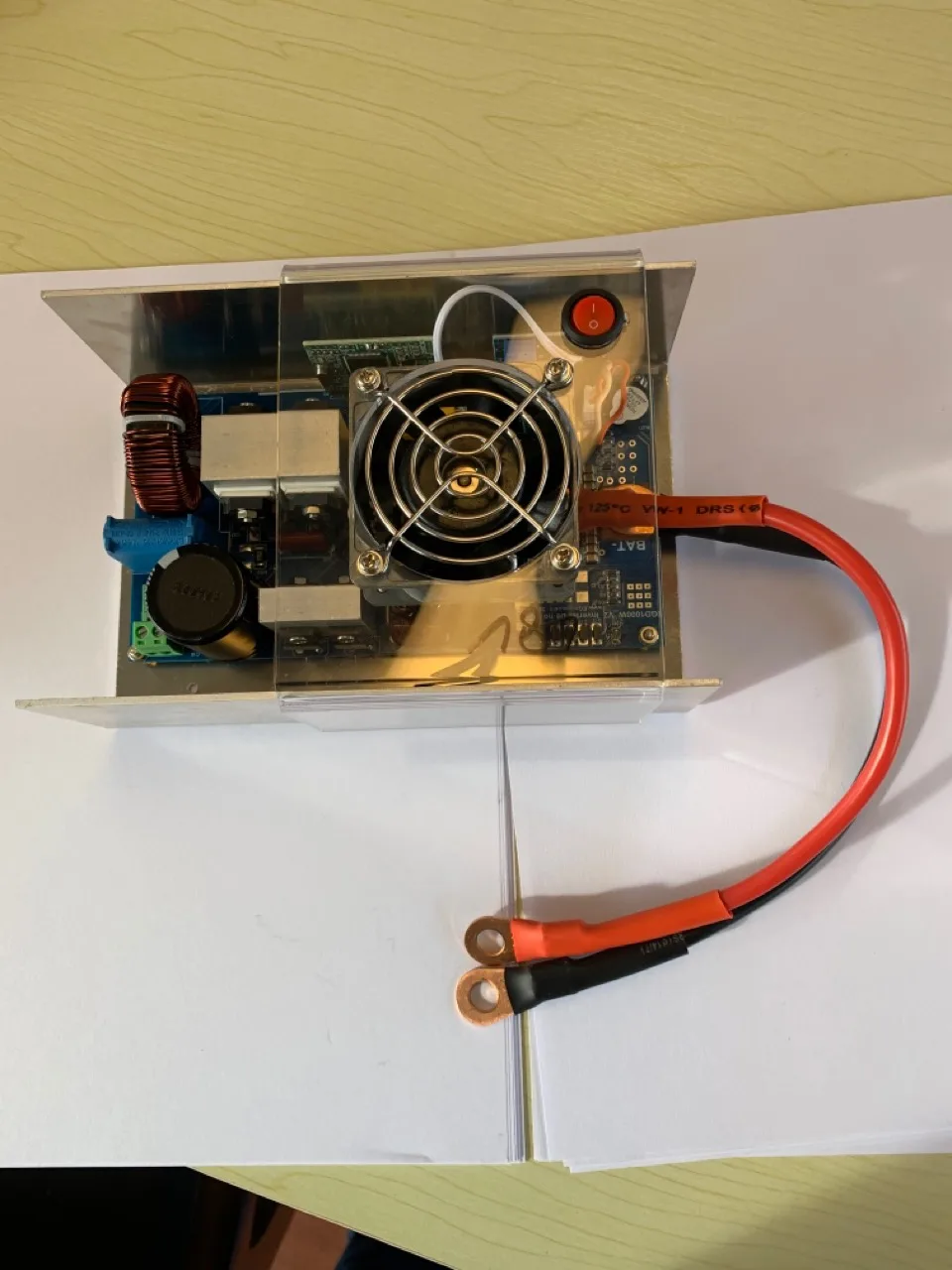 Полномостовой квазирезонансный инвертор 1000 Вт с немодулированным