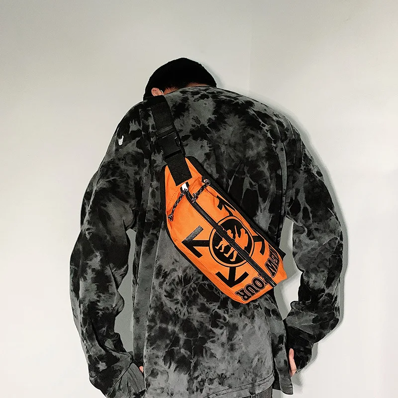 2020 новый модный бренд личности мужская нагрудная сумка многофункциональные