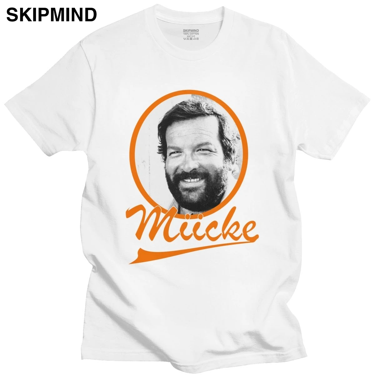 

Футболка из мягкого хлопка с коротким рукавом, топ с принтом питомца о-чимали из фильма о Тринити эпических фильмов 80-х