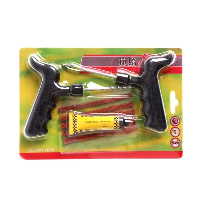 Набор для ремонта бескамерных шин 4 предмета N02| |