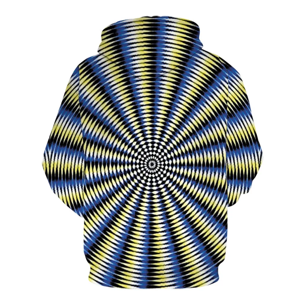 Толстовка унисекс с 3D принтом кофта капюшоном в стиле хип хоп забавная уличная