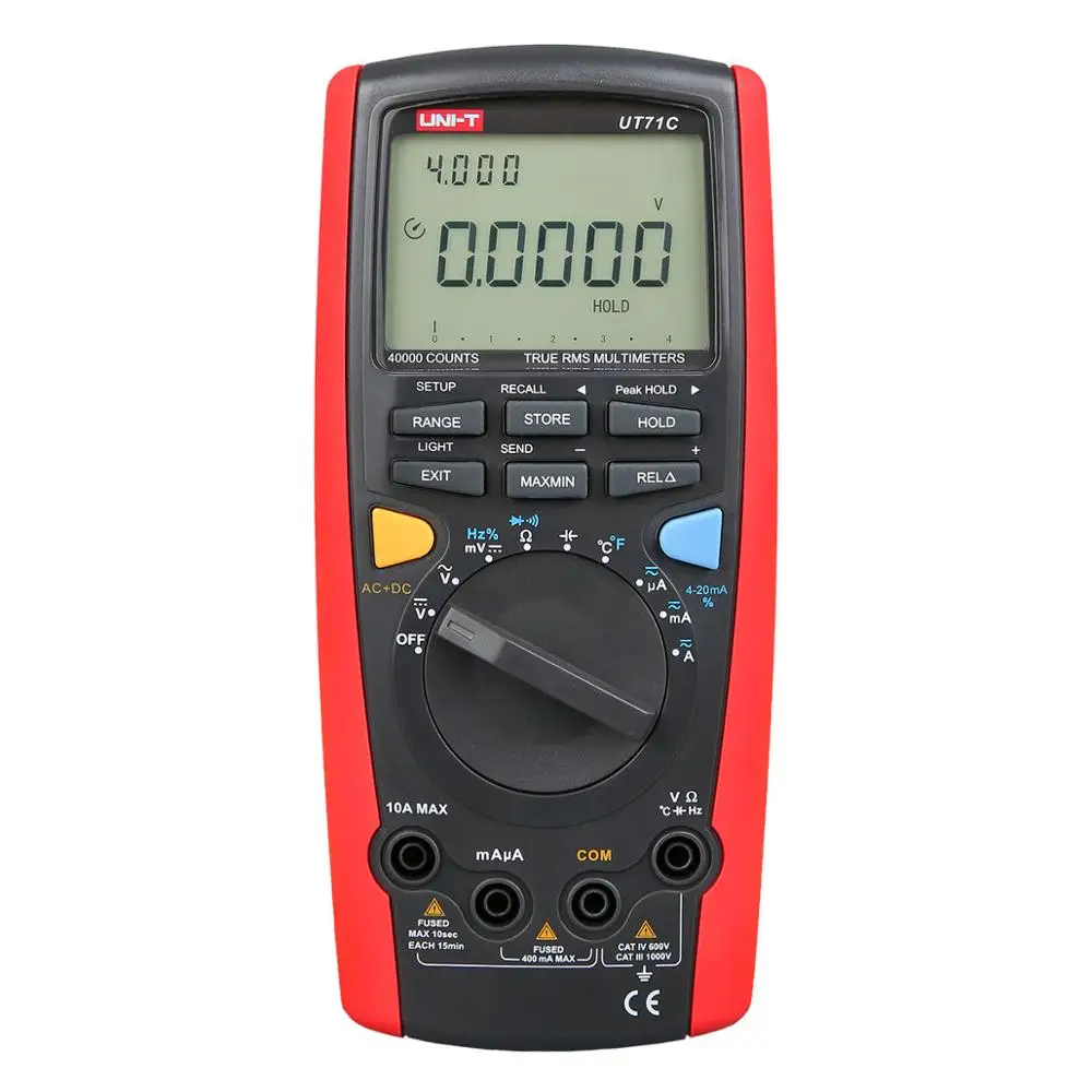 UNI-T мультиметр UT71C цифровой Интеллектуальный с ЖК дисплеем | Инструменты