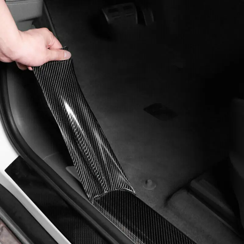 

Body Anti Scratch Vinyl Film 5CM*5M Carbon Fiber Protector Sill Scuff Car