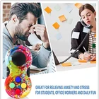 Декомпрессионная игрушка с пузырьками расслабляет нервные качалкиСпиннерflipperuкнопка clicker Массажная игрушка для рук для взрослых или детей