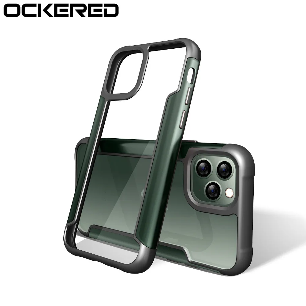 

Transparent Armor Shockproof Case For iPhone 13 11 12 Pro XS Max Mini XR X 7 8 Plus Hybrid Rugged Impact Phone Full Cover Fundas
