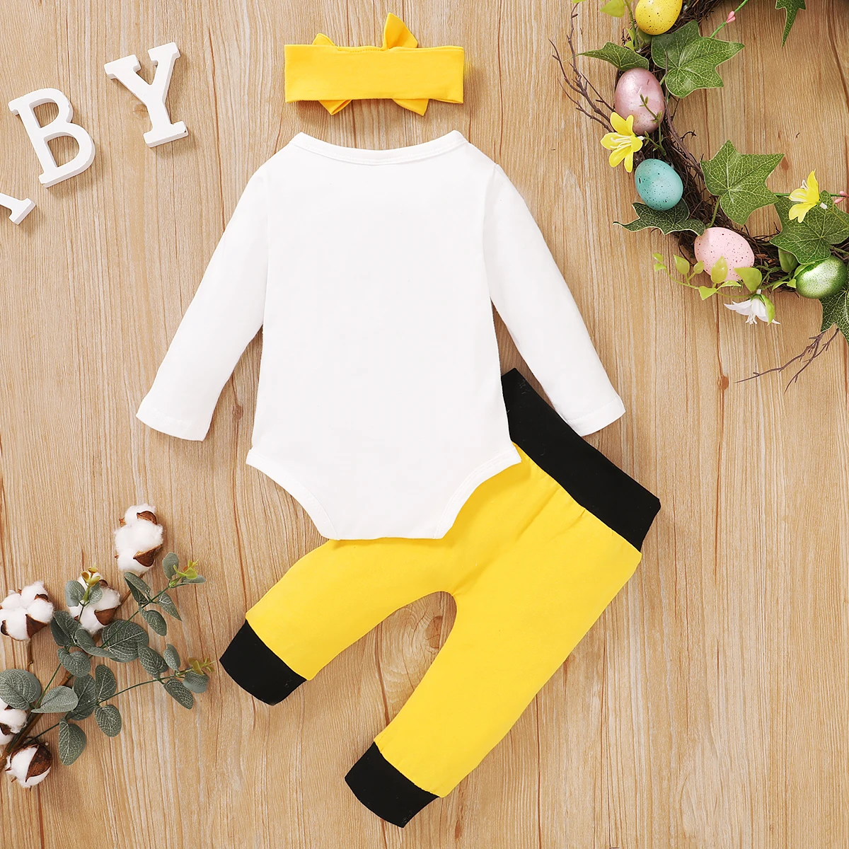 Комбинезоны для новорожденных девочек и мальчиков боди радуга облако повязка на