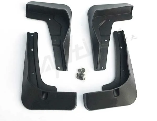Крыло для автомобиля мягкий брызговик защита от брызг грязезащитный каркас 4 шт.