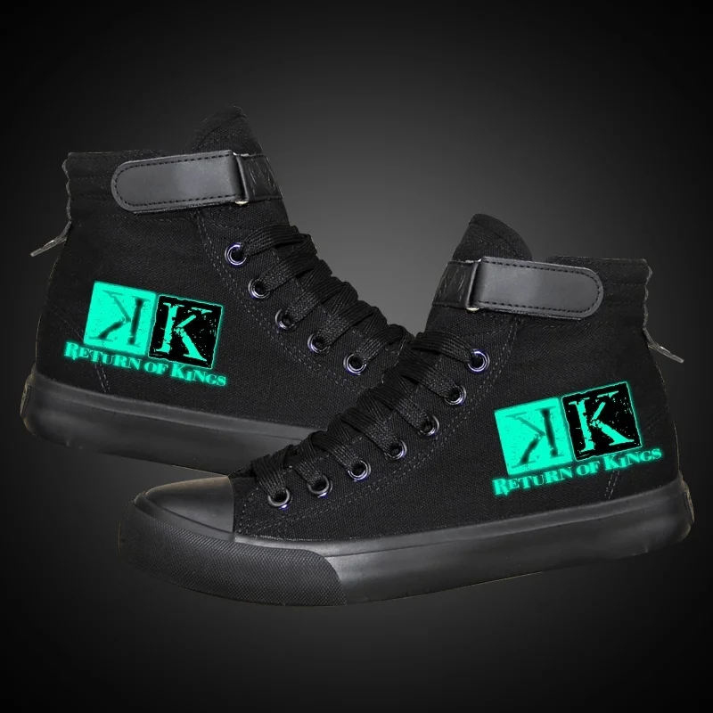 

Anime Cos K Homra Suoh Mikoto Shoes king Casual plimsolls canvas shoes rope soled shoes