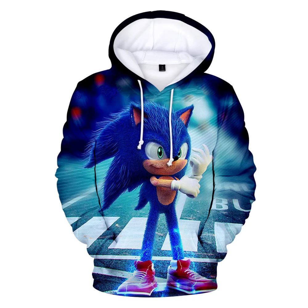 

Spring 2021 Men's Art Style Animated 3D Pattern Hoodie Casual Comfort Pullover Harajuku Street Fashion Sports Hoodie