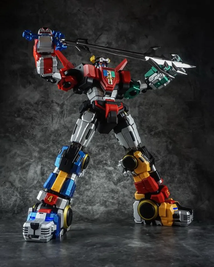 CMT Instock металлическая сборка Titan модель Mo Show Voltron фигурка с светодиодный аниме игрушки фигурка