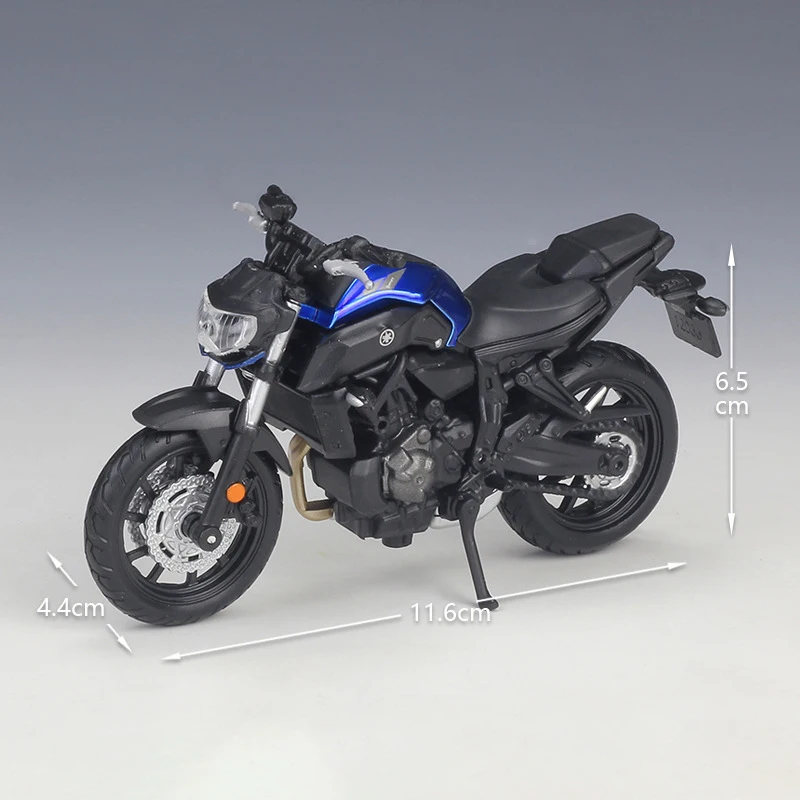 Maisto 1:18 2018 YAMA MT-07 модели мотоцикла сплав модель миниатюрная гоночная игрушка для