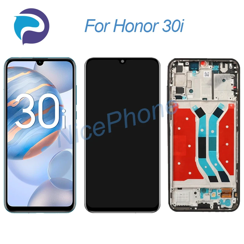 Pantalla LCD para HONOR 30I, digitalizador t&aacute;ctil, 2400x1080, LRA-LX1, HONOR 30I-0