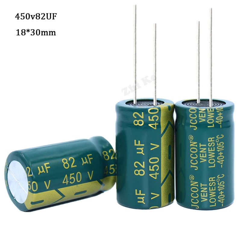 2 шт./лот 450 в 82 мкФ 20% Высокочастотный Низкочастотный электролитический