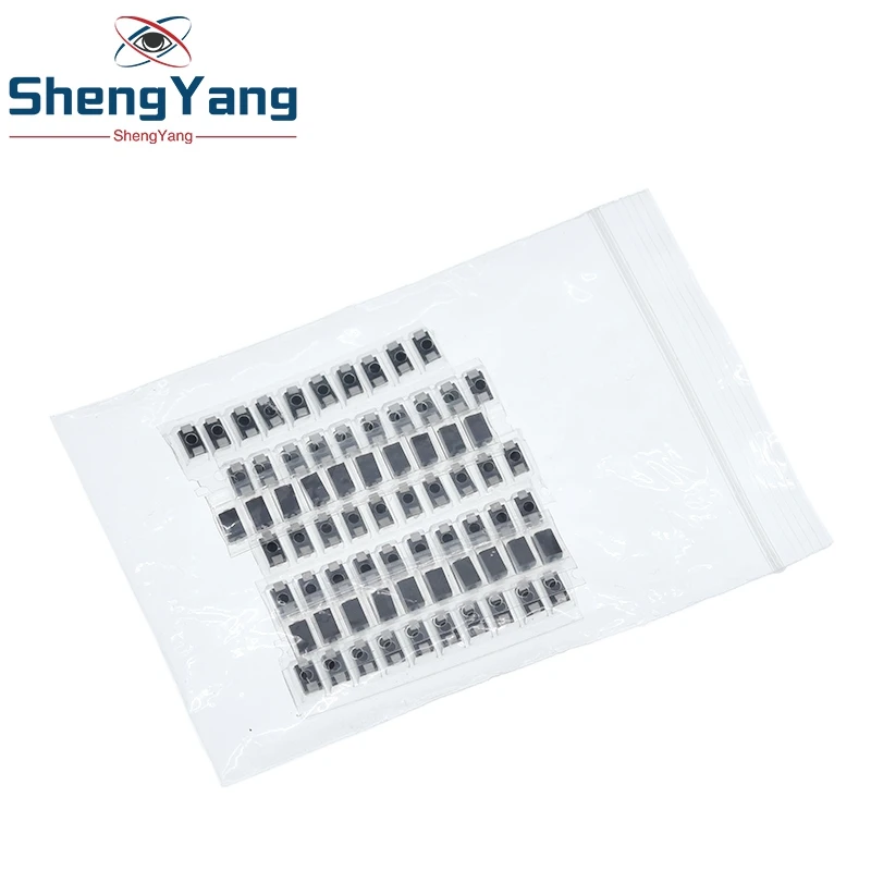Комплект диодов Шоттки 70 шт./лот SMD M1 1N4001 M4 1N4004 M7 1N4007 SS14 US1M RS1M SS34 7 значений * 10 шт. |