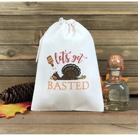 personalized lets get basted party favor bags thanksgiving kit thanksgiving recovery kit bags cutom turkey dinner bag