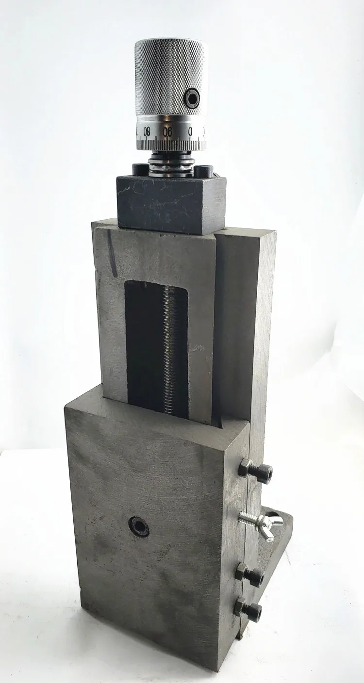 

Cylindrical Scale Vertical Right Angle Dovetail Slot Wwith Rod Screw Carriage Slide Table Pallet L-type Lifting Slide