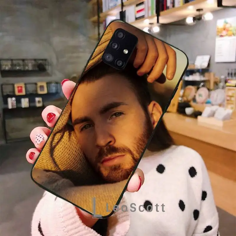 

Chris Evans Phone Case For Samsung A40 A31 A50 A51 A71 A20E A20S S8 S9 S10 S20 Plus note 20 ultra