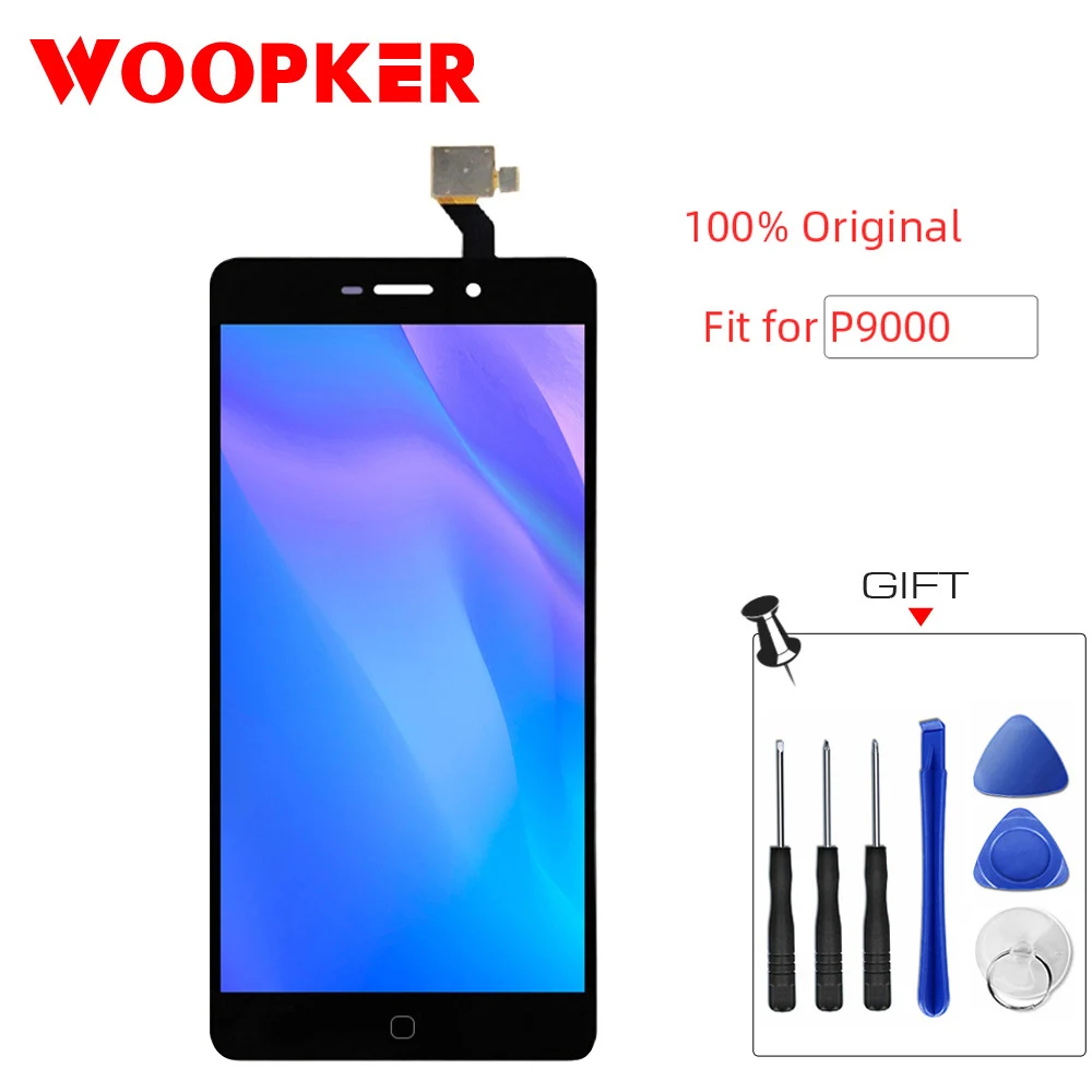 ЖК дисплей для Elephone P9000 сенсорный экран в сборе дигитайзер Сенсорная стеклянная
