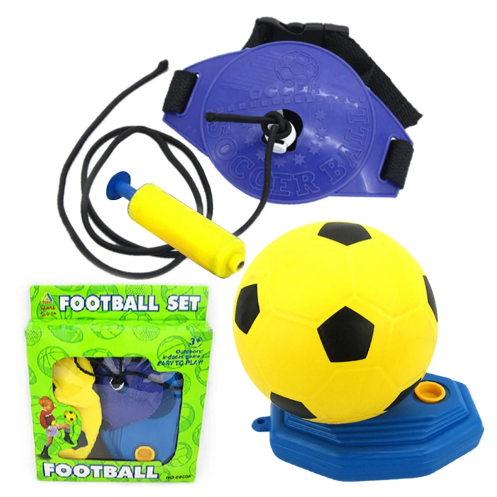 Soccer kick ball toys Children Portable Inflatable Football Set Toy Kid Funny training Game free shipping | Спорт и развлечения